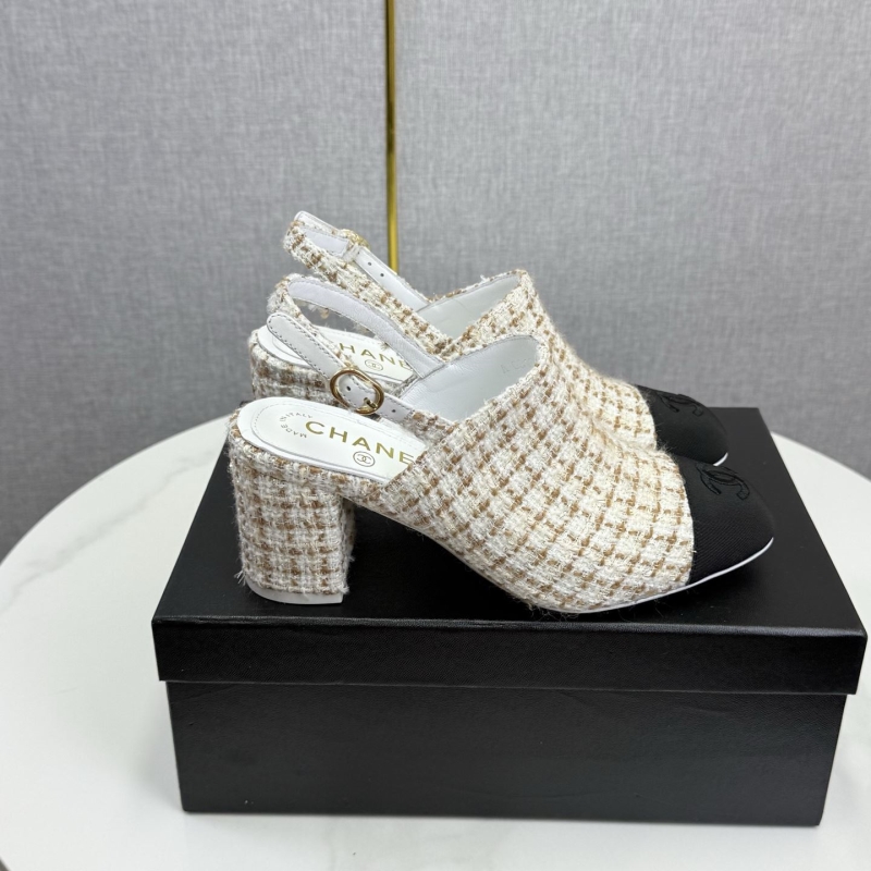 Ch**el heeled shoes